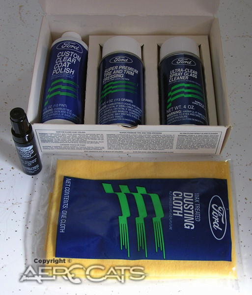 25th Anniversary Cougar Exterior Care Kit