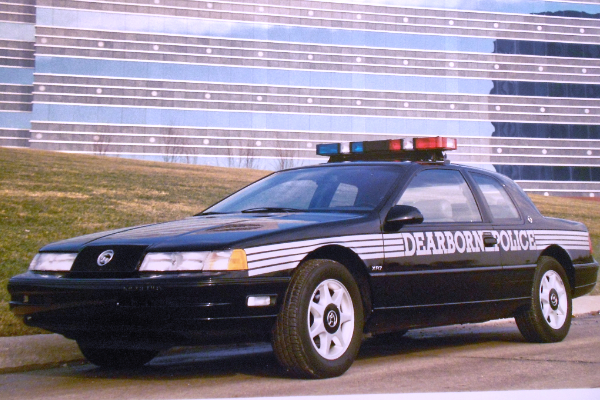 1989 Dearborn Police Cougar XR7